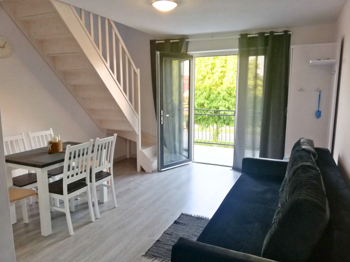 Apartament dwupoziomowy nad morzem Rowy